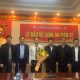 NCS Hoàng Mạnh Thắng chụp ảnh cùng Hội đồng đánh giá luận án tiến sĩ cấp Học viện